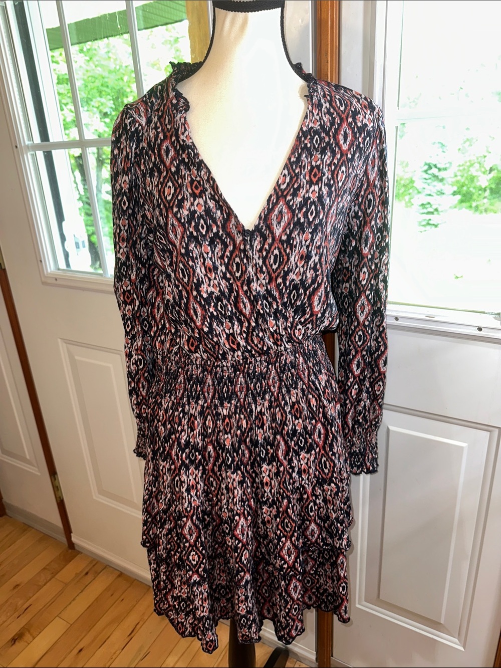 Fat Face Aztec Geometric Dress